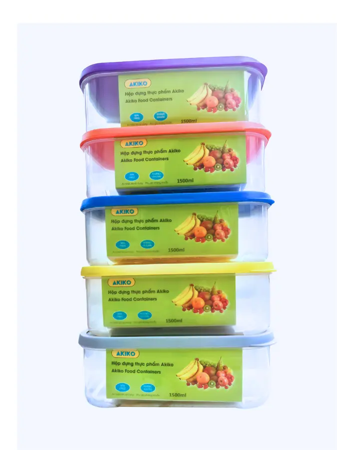 Hộp thực phẩm AKIKO 1500ml